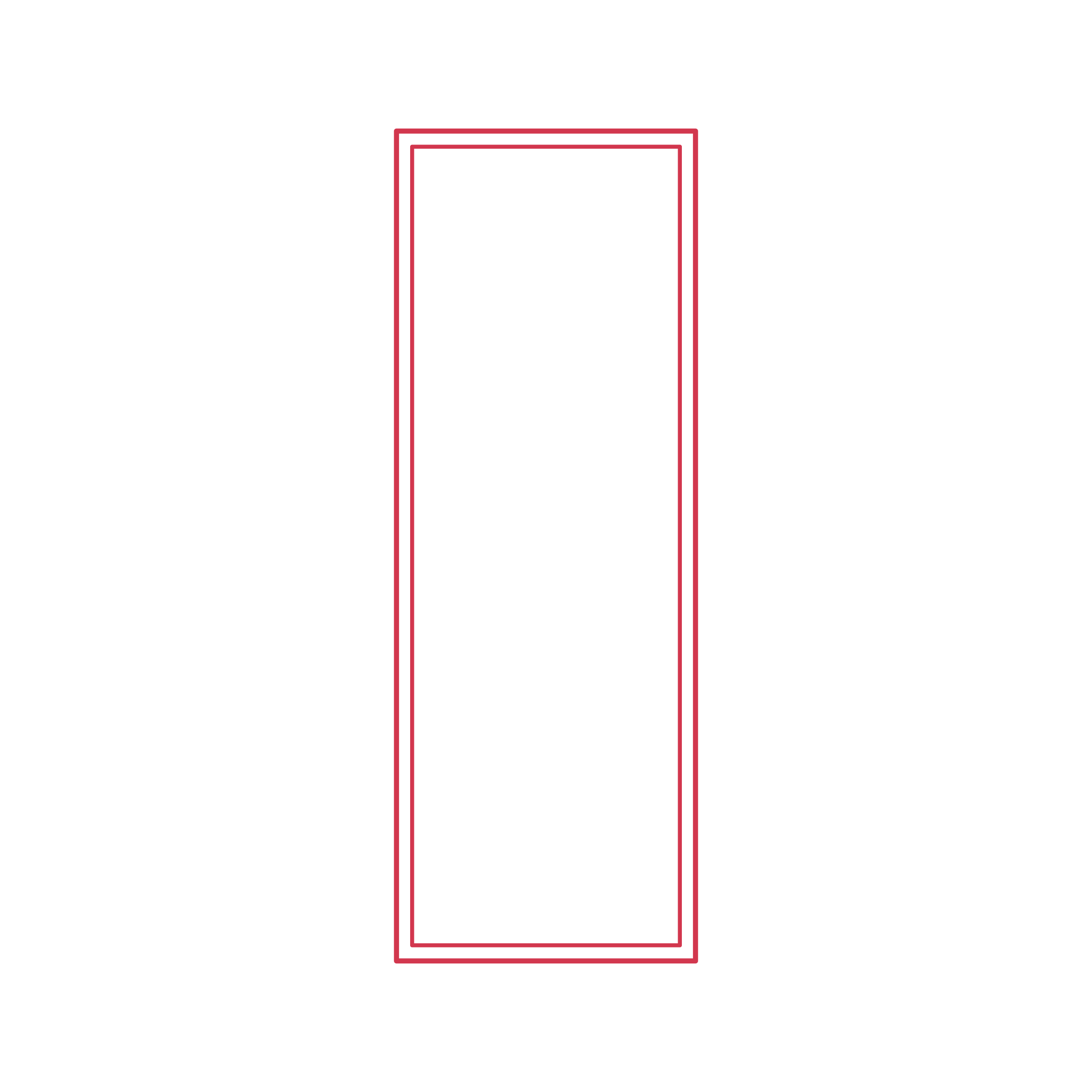 Objects Picture Frames Ikea Ribba Frame Vertical Outline Drawing Svg Vector Free Vectors